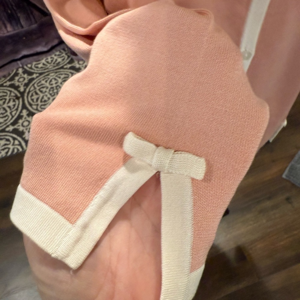 Silk Pendleton Peach Button Down Long Sleeve Shir… - image 4